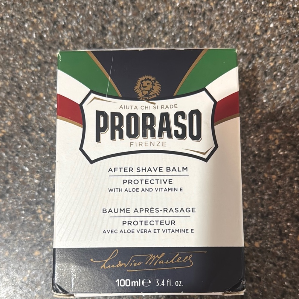 After Shave Balm - Green and White